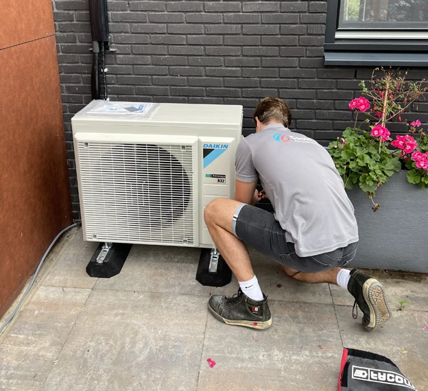 Airco met installatie