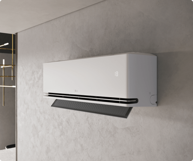 LG airco 3.5 kw en 5 kw installatie